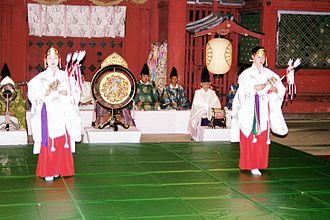Théâtre japonais fête traditionnelle