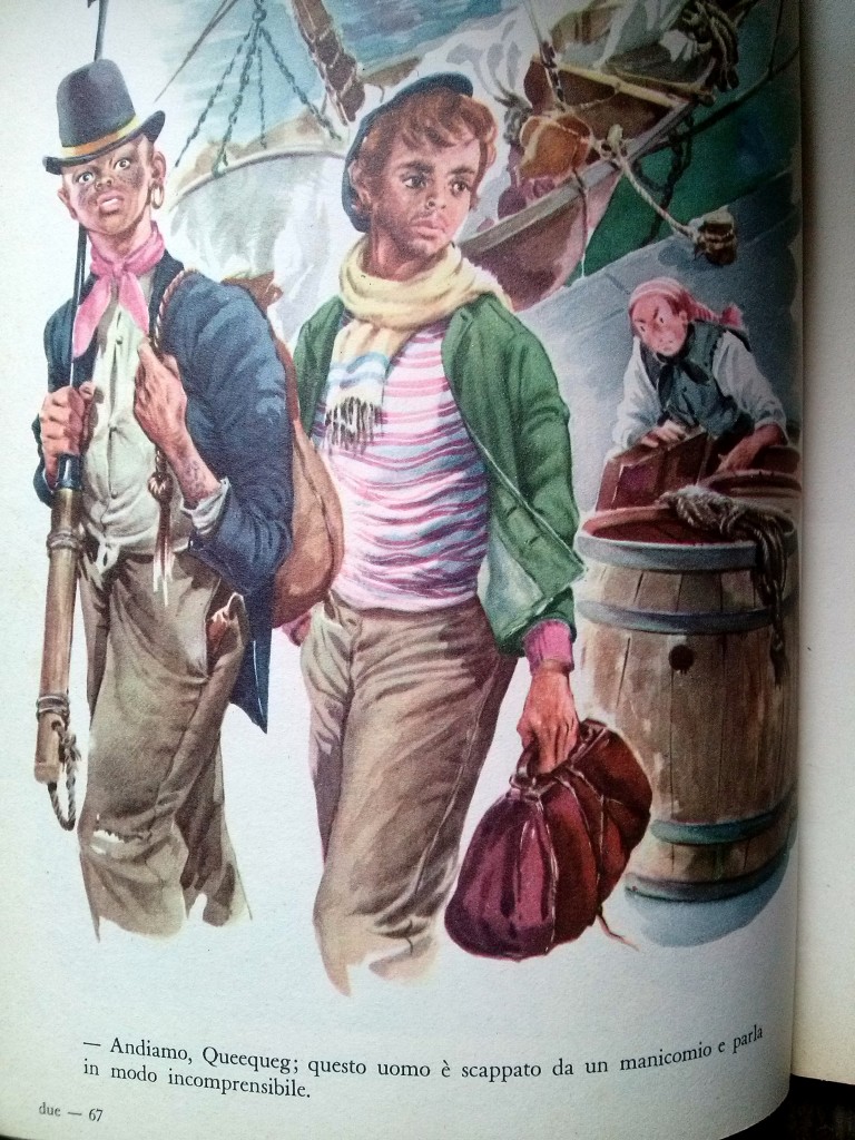 illustration de Musatti - Moby Dick, editrice Boschi, 1963