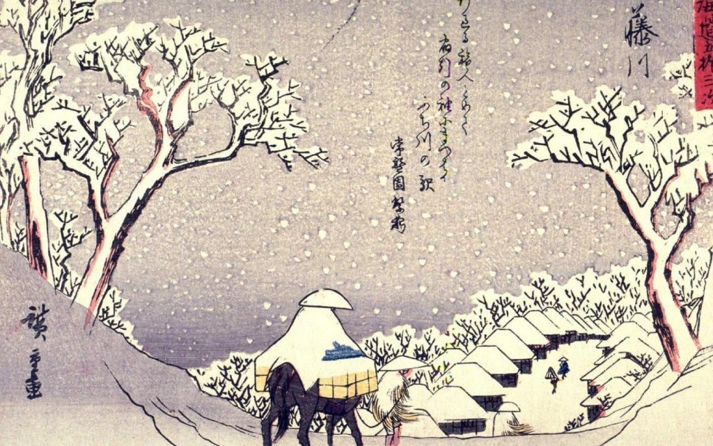 hiroshige-fujikawa-winter-scene-ukiyoe-1920x1200