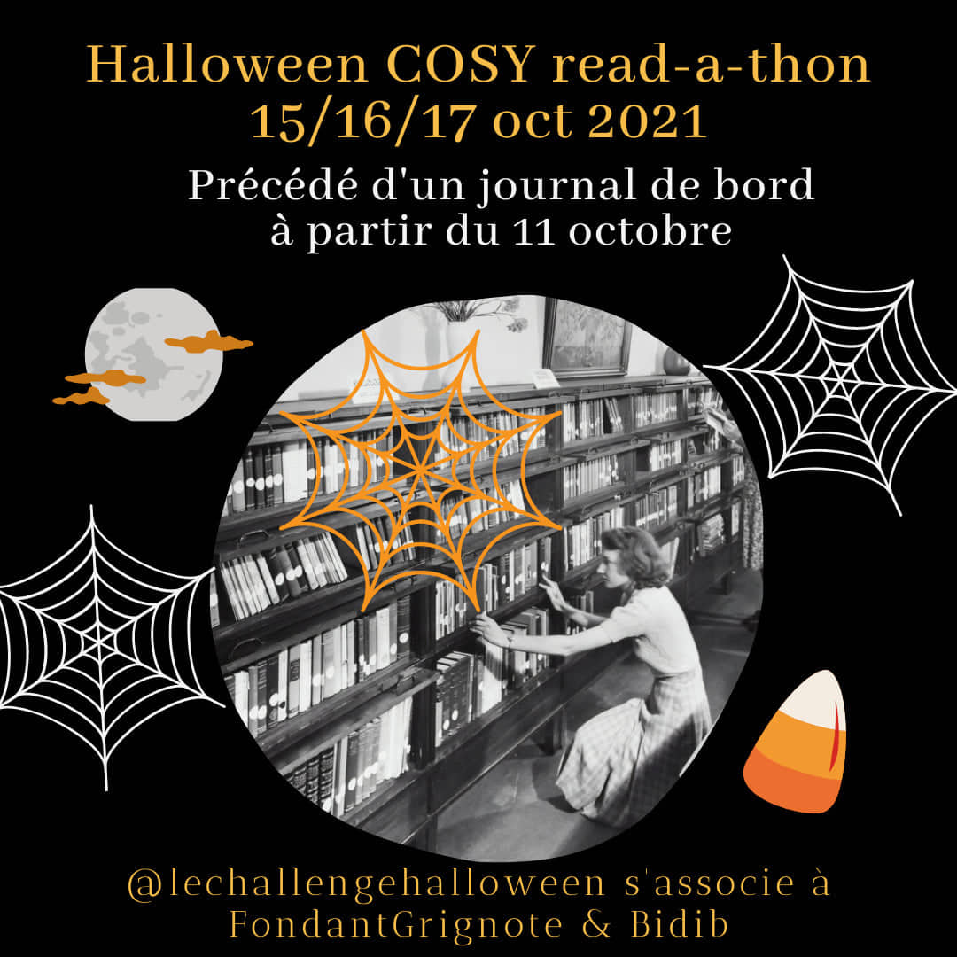 Halloween cosy read-a-thon, une week-end de lecture